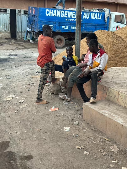 A child supported through MACONA programs in Mali